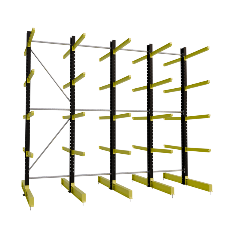 Draagarmstelling zwaar dubbelzijdig H4500 A4x1200 L5000