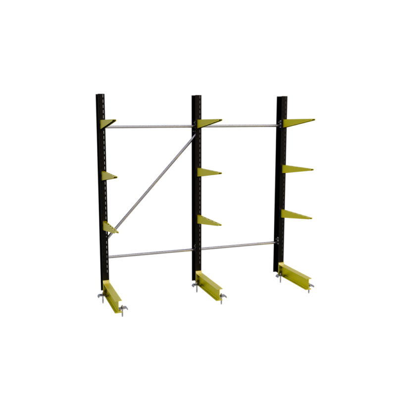 Draagarmstelling licht H2000 A3x600 L2000
