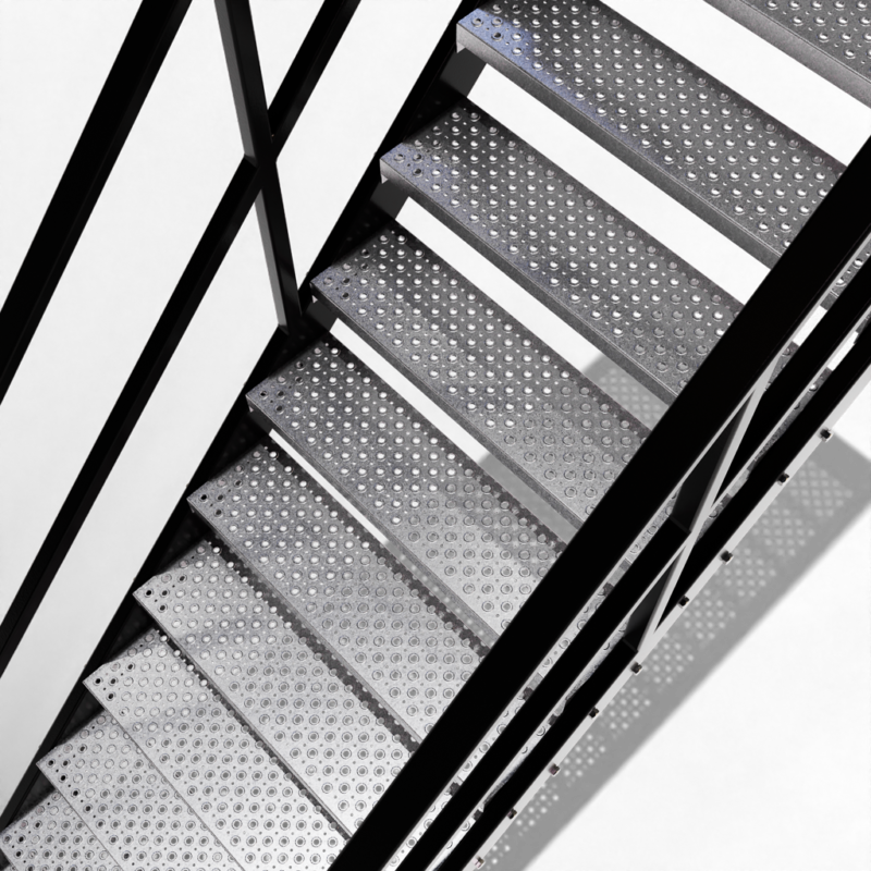 Detail shot trap perfotrede 2