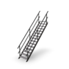 Steektrap perfo 900 H3000 Steektrap perfo 900 H3000