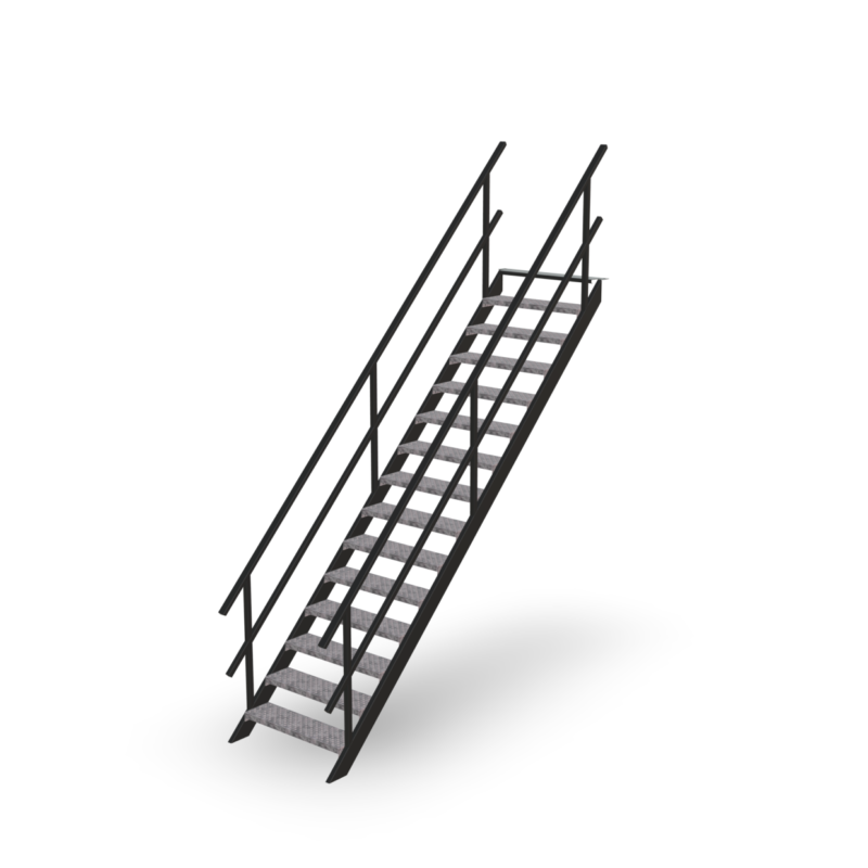 Steektrap perfo 900 H3000