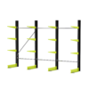 Draagarmstelling inhaak licht Hoogte 2000mm Arm I 3x 600mm I Lengte 3000mm I Enkelzijdig