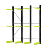 Draagarmstelling inhaak medium Hoogte 3500mm Arm 2x 1000mm Lengte 3000mm Enkelzijdig