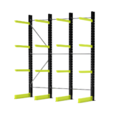Draagarmstelling inhaak medium Hoogte 3500mm Arm 3x 1000mm Lengte 3000mm Enkelzijdig