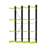Draagarmstelling inhaak zwaar Hoogte 4500mm Arm 3x 1200mm Lengte 3000mm Enkelzijdig