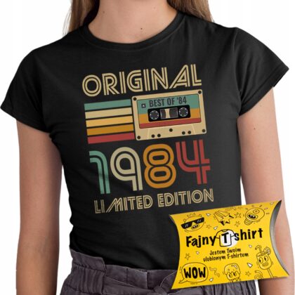 Koszulka na 51 Urodziny Prezent na Urodziny T-shirt Damski + Opakowanie 2XL