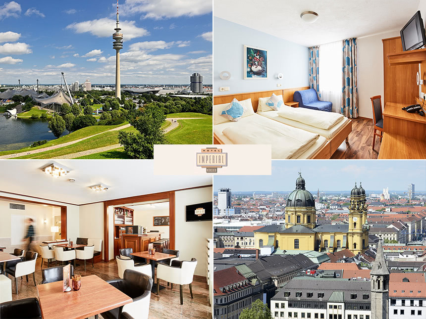 3 Tage Urlaub in München im Hotel Imperial mit Frühstück