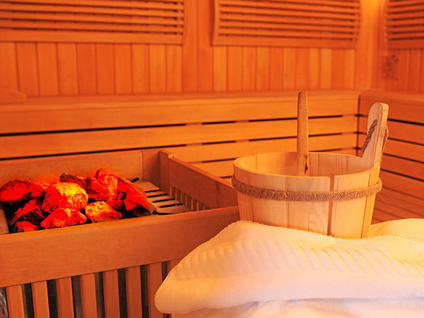 Wellnessoase mit Finnischer Sauna