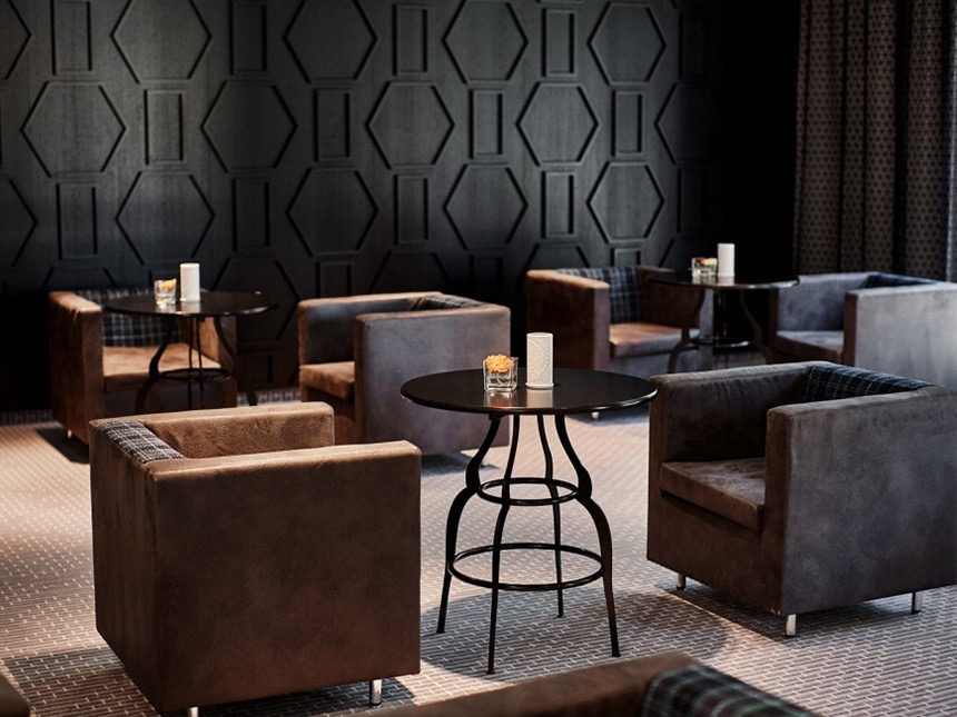 Loungebereich in der Lobby