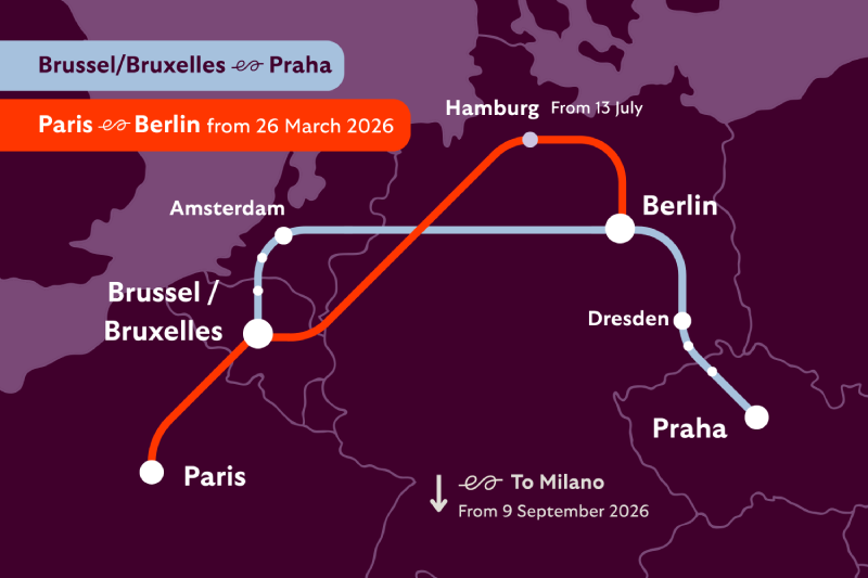 Travel to Hamburg while you sleep