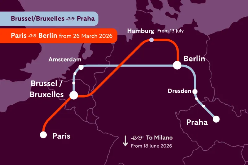 Reise im Schlaf nach Paris
