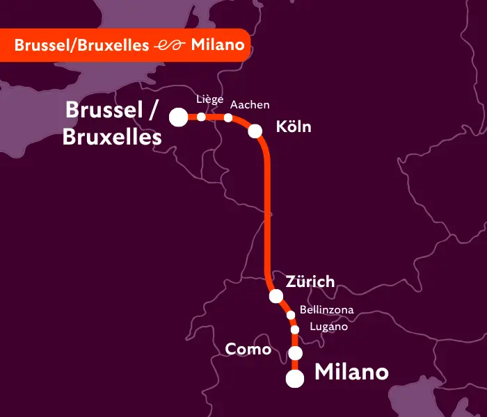 Reise im Schlaf nach Köln