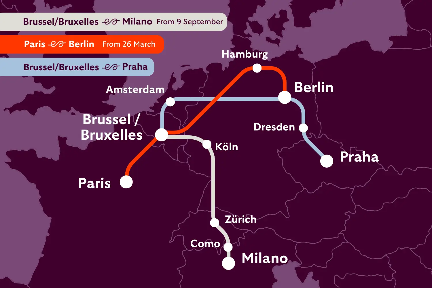 Im Schlaf nach Belgien reisen