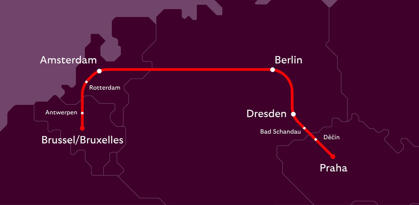 European Sleeper Routes