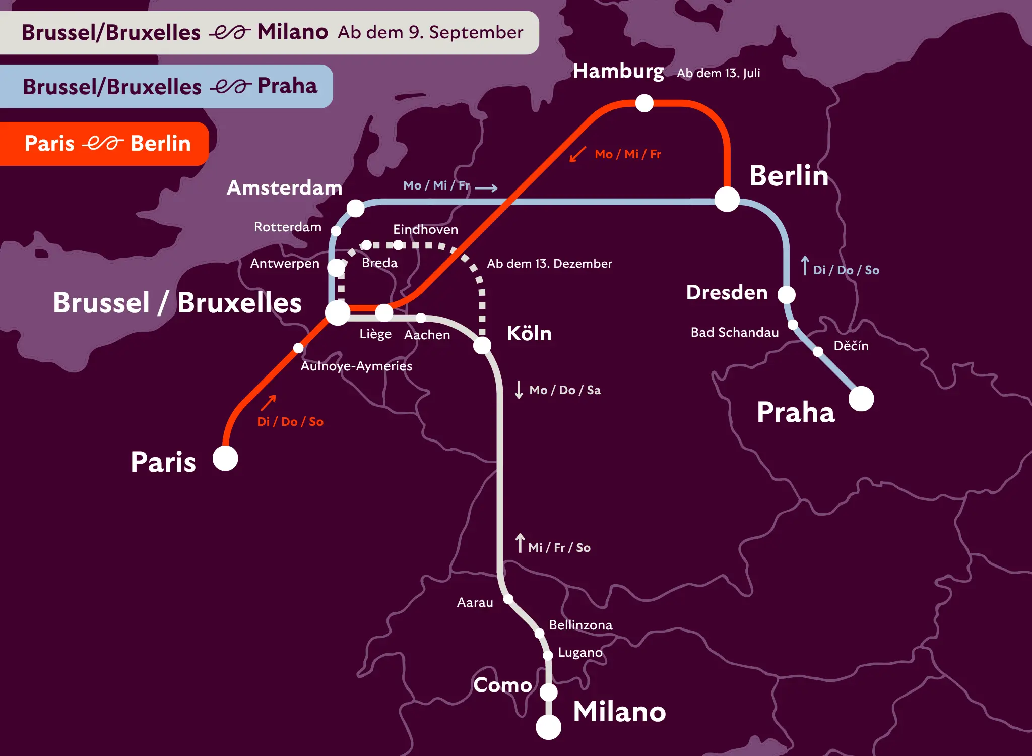 Our routes