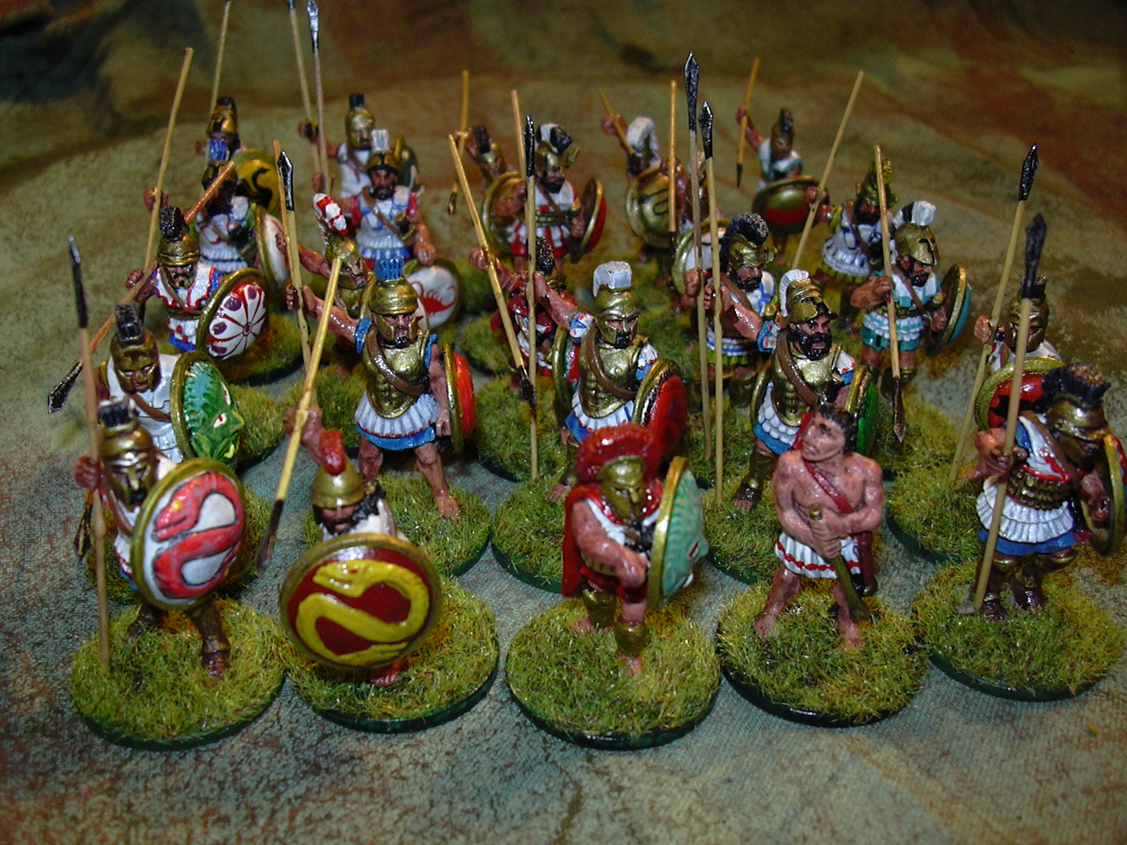 Greek hoplites