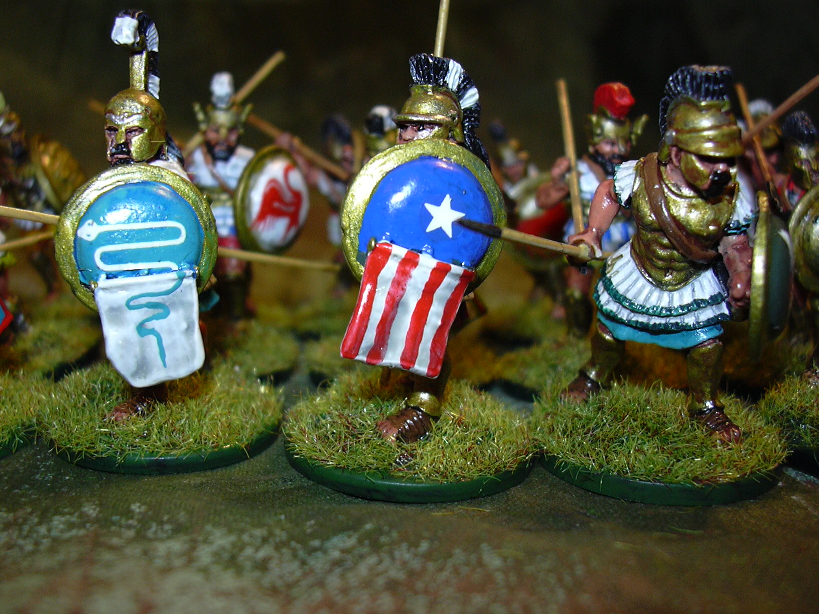 Greek hoplites