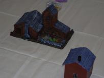 Mr. Red from the Diamond gang camps in the yard. 