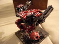 I didn't smooth the weapon mounts with putty to show that they are interchangeable -- or maybe I was just lazy.