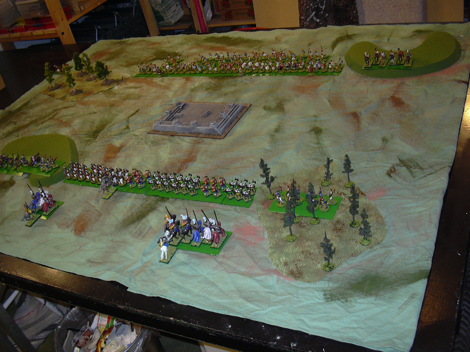 Slingers are from Rhodes, Archers are from Crete