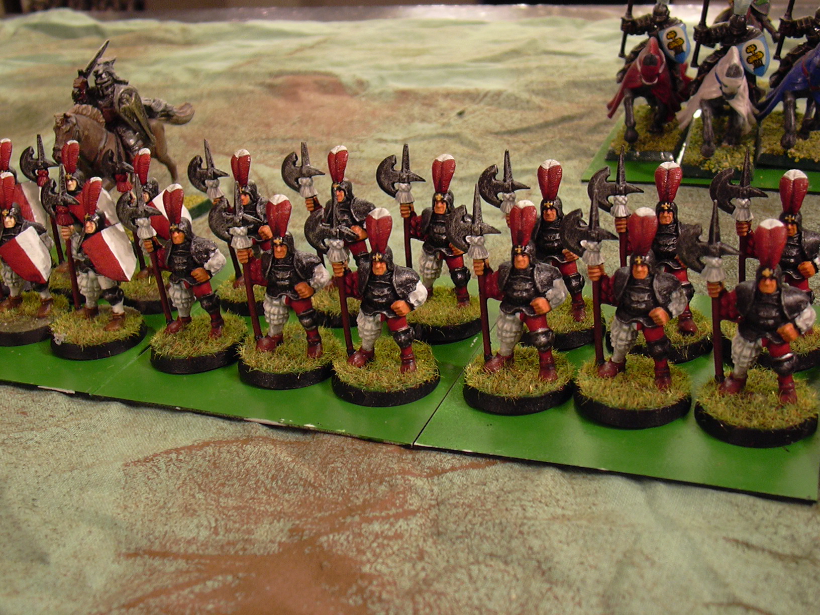 Slingers are from Rhodes, Archers are from Crete