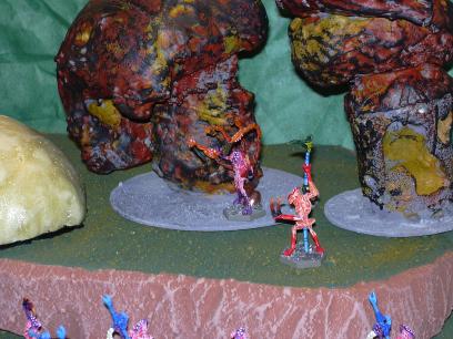 Palansi in alien landscape