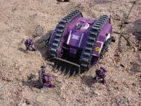 Land Raider finally operational, here seen in the Westwood proving grounds.