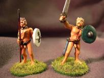 Yeehaw! Geronimo! Hmmm... what would these guys yell?