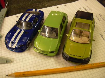 Toy Cars for 28mm