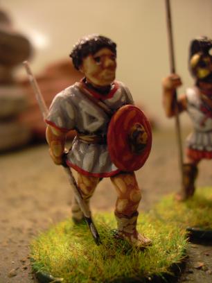 This is the first mini I did entirely in the Foundry/Dallimore 3-color style. Unfortunately, the results aren't that hot.