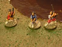The three samurai -- we're on a budget here.