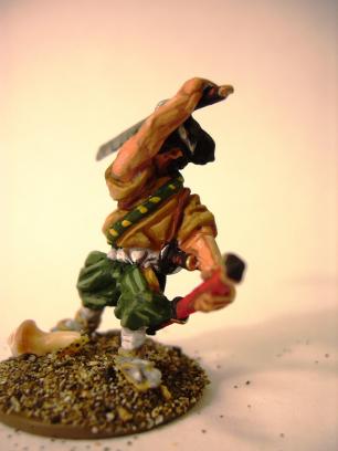 I'm not happy with the pants, there's too much contrast between the shade and the highlight.