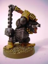 Originally, I intended to put more bronze on this.