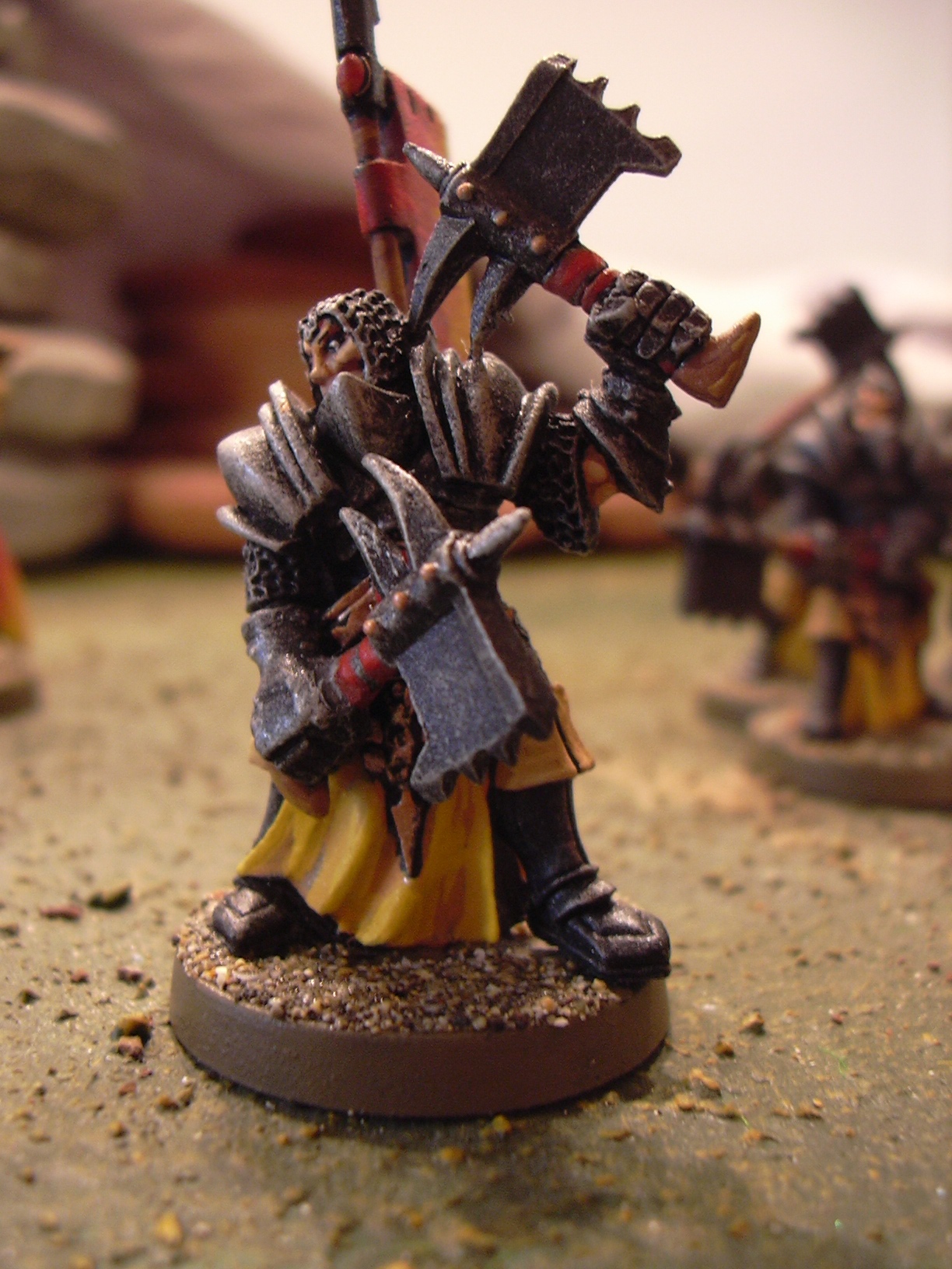 Elven Axeman Standard Bearer