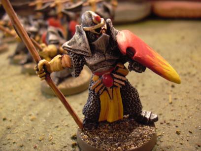 Elven Spearman Leader