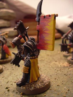 Elven Axeman Standard Bearer