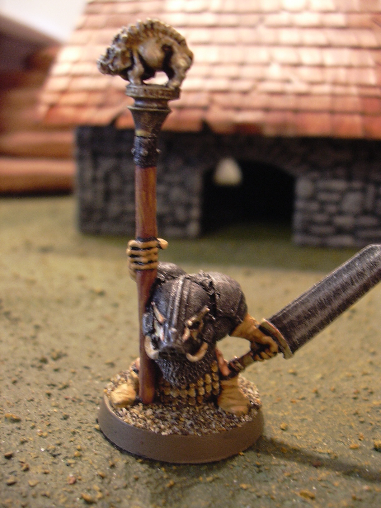 Tusk Legion Standard Bearer