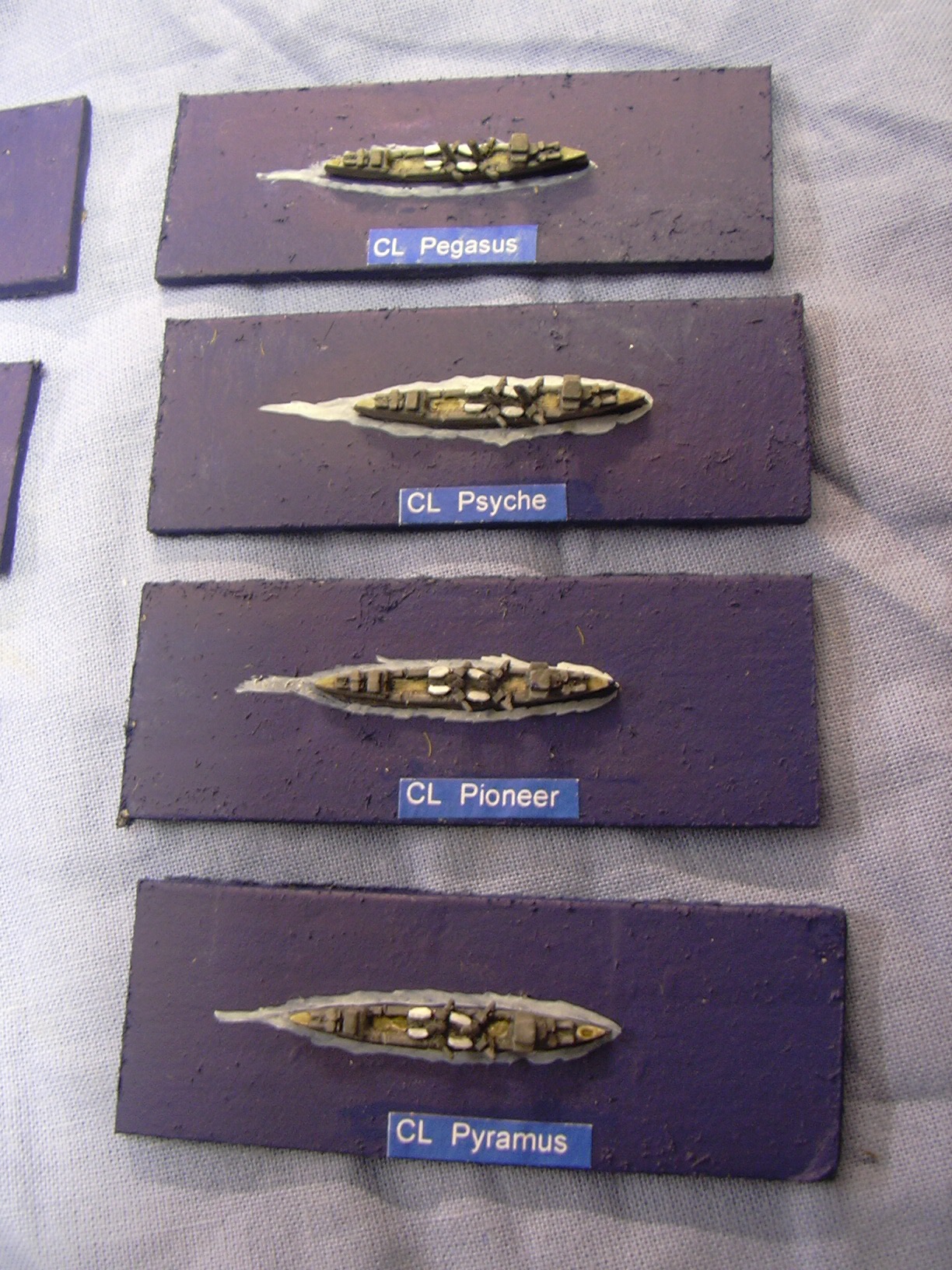 Old British cruisers