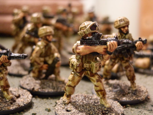 Die Britische Soldaten