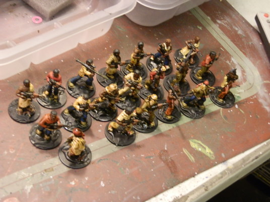 Trouble stirring down south...