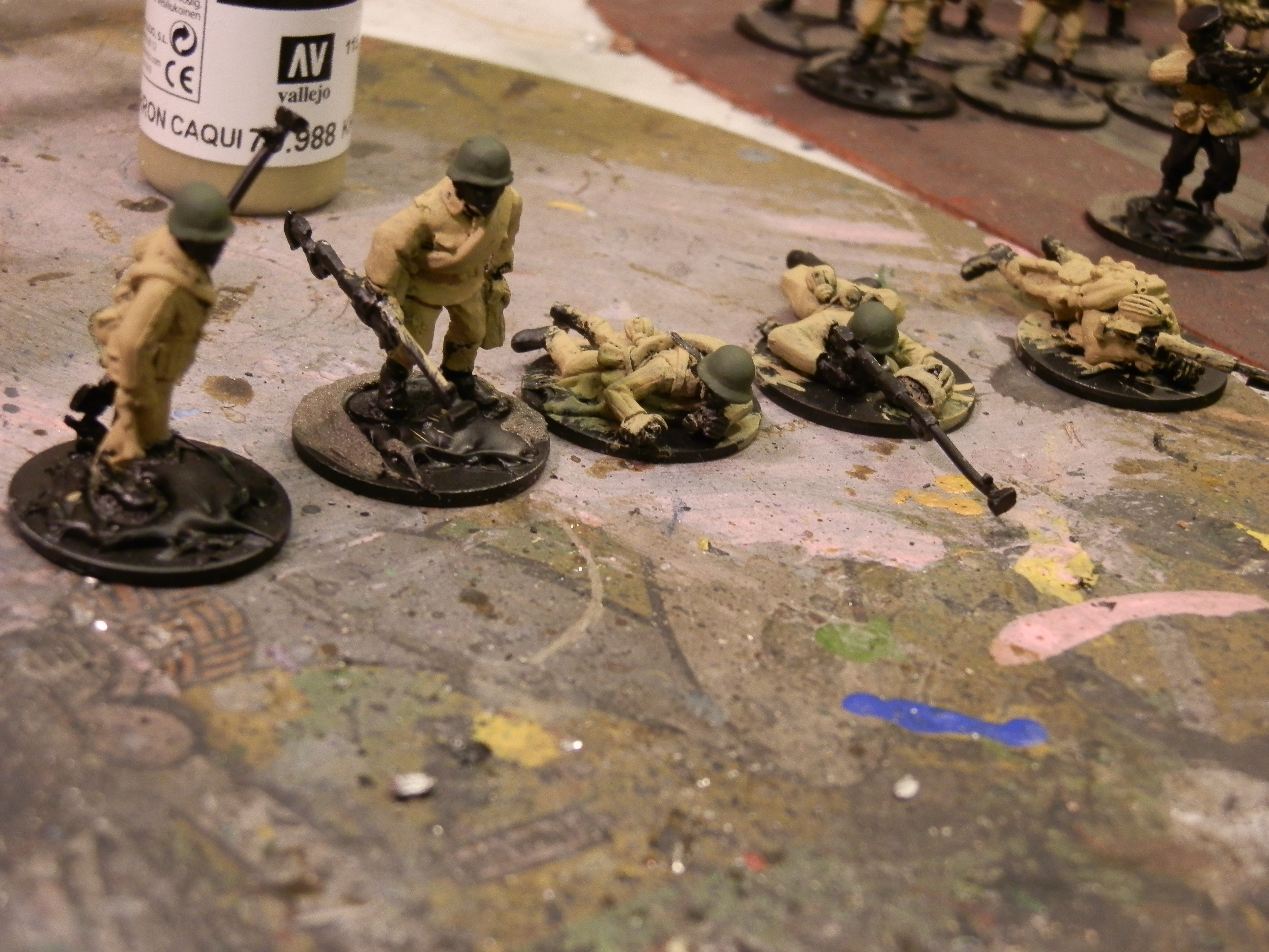 Russians under the brush