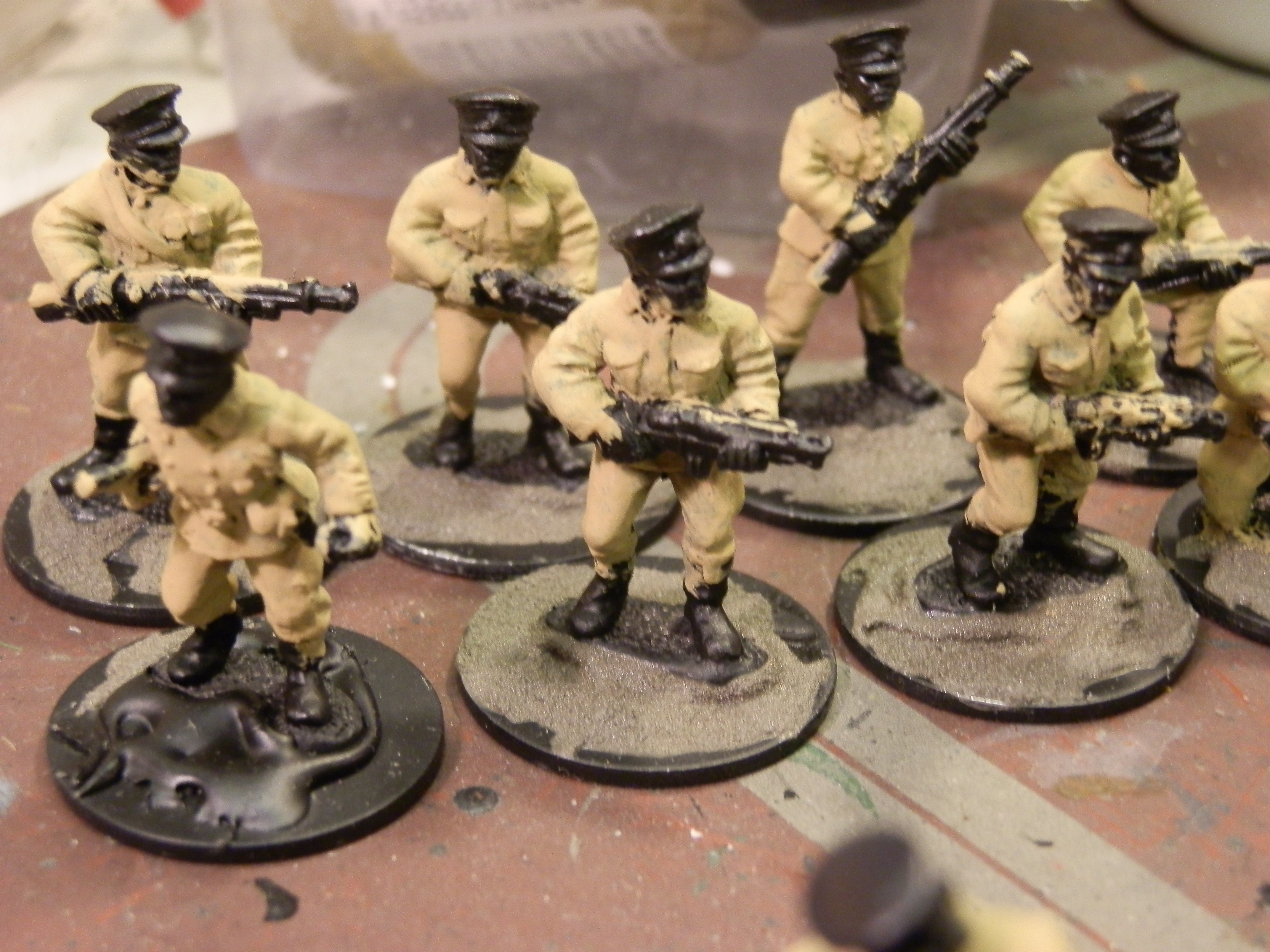 Russians under the brush