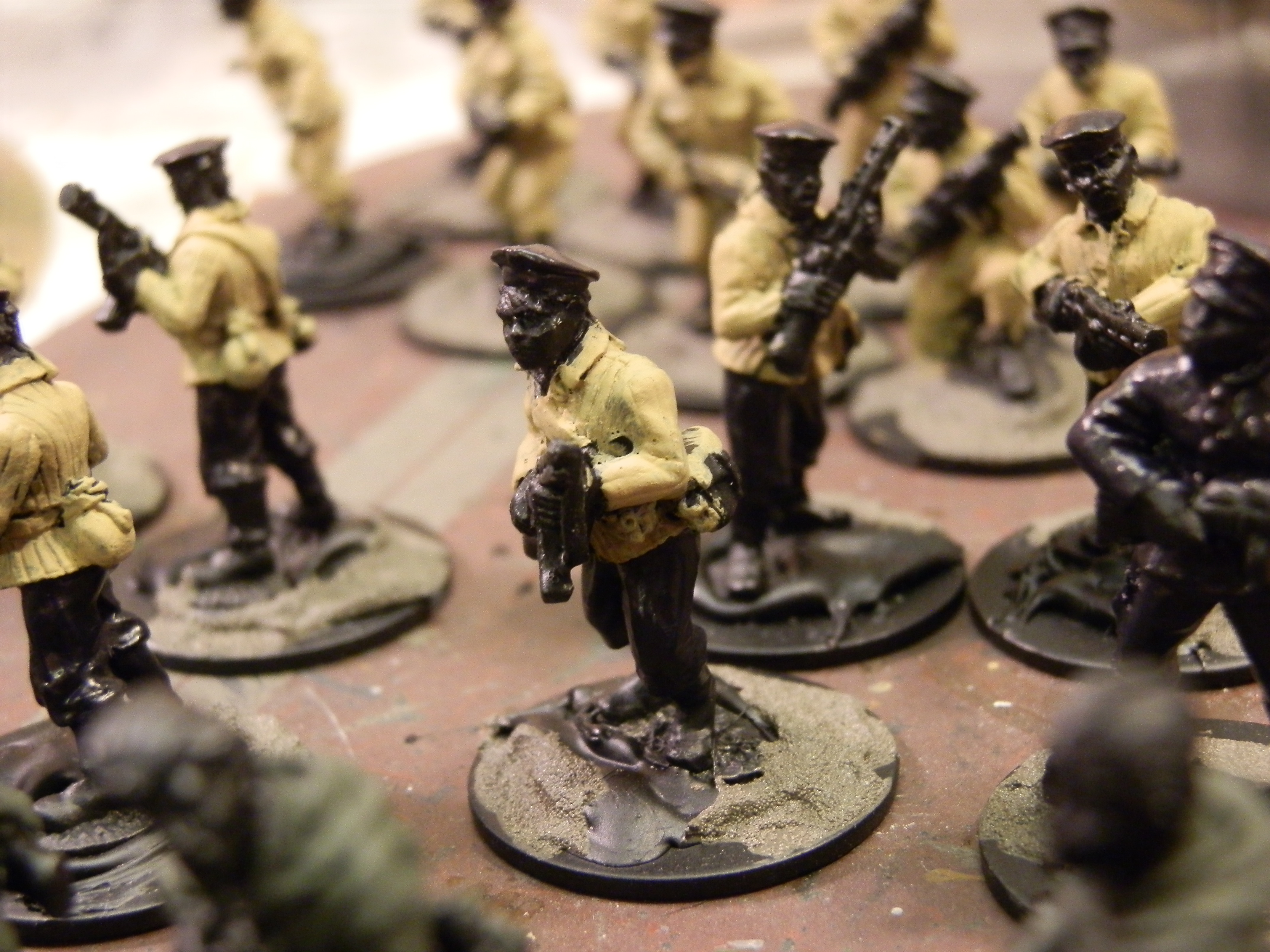 Russians under the brush