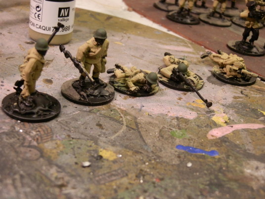 Russians under the brush