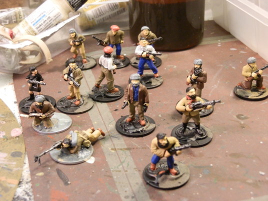 Partisans getting ready