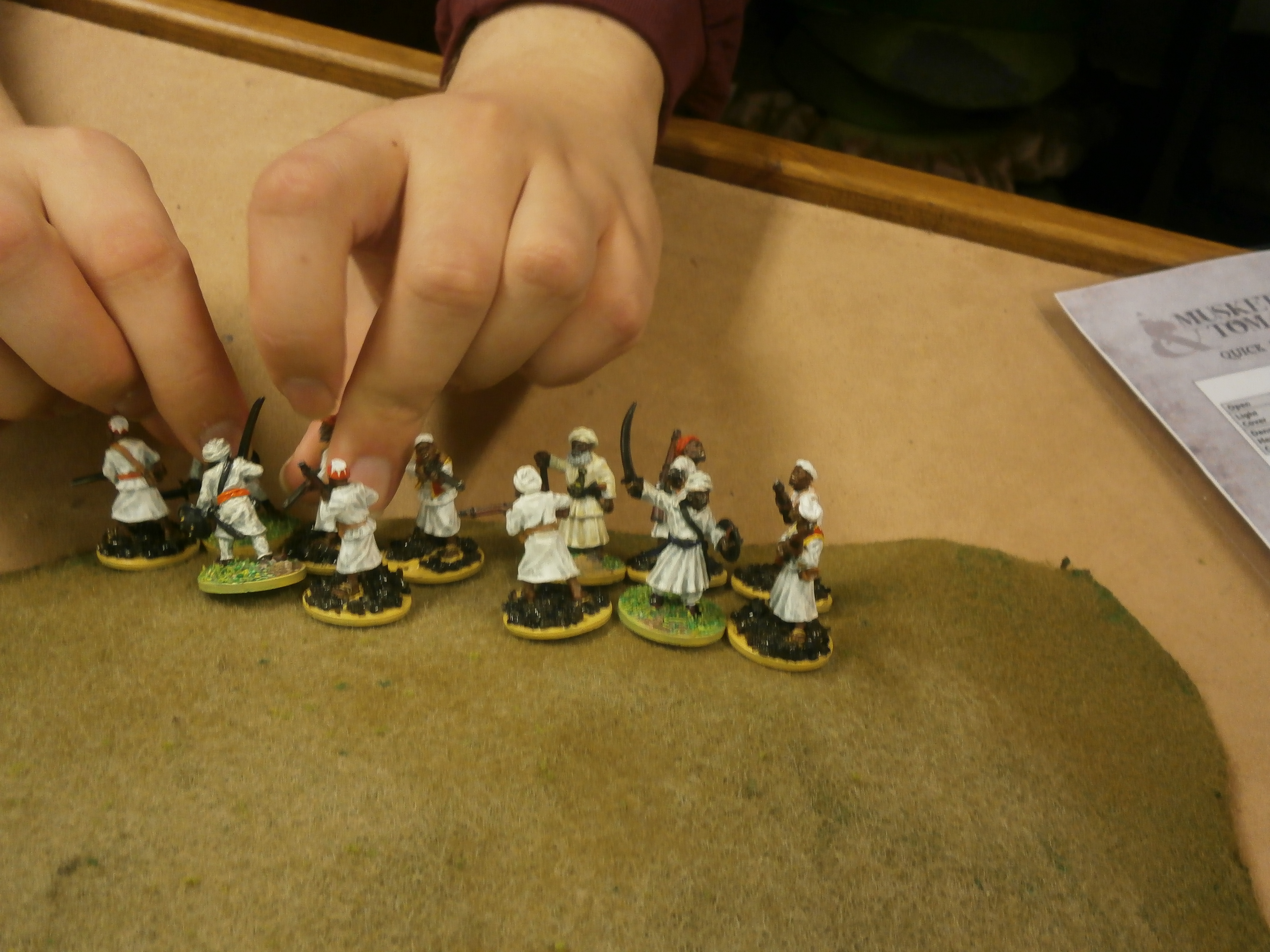 Muskets and Assegai battle