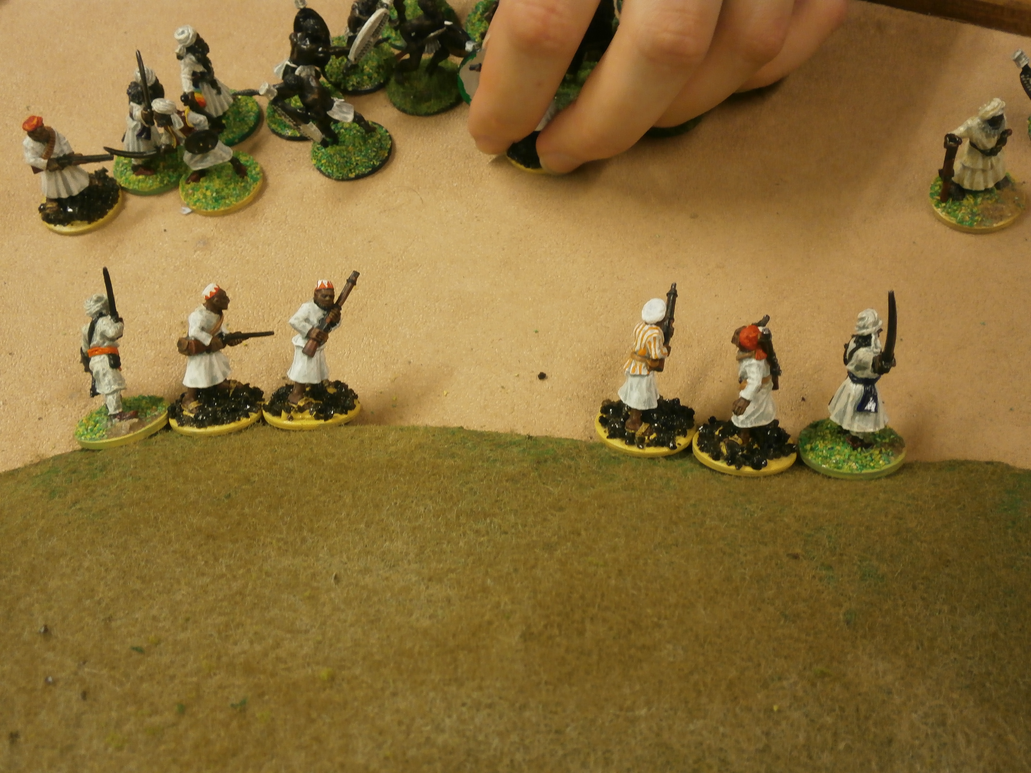 Muskets and Assegai battle