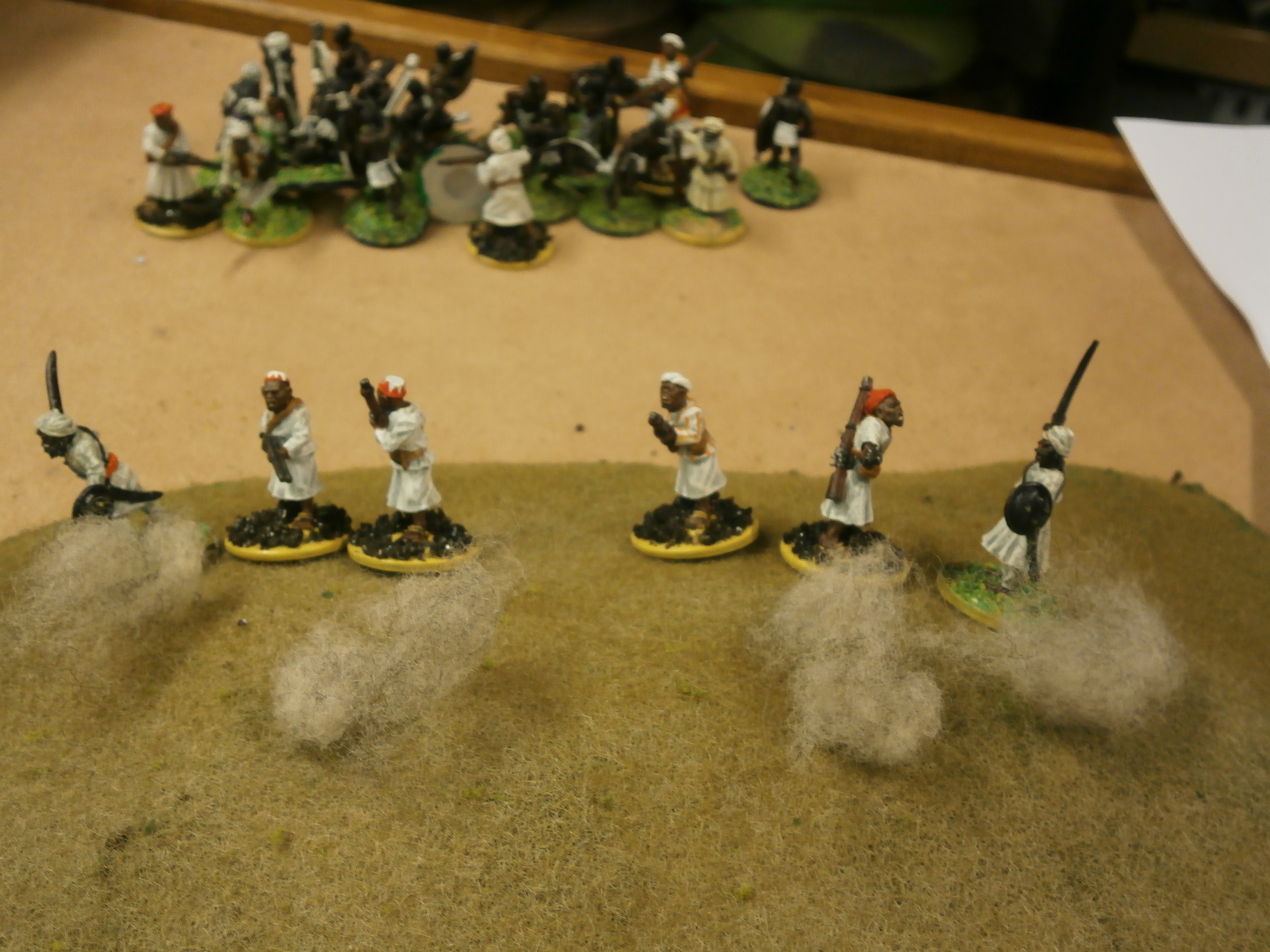 Muskets and Assegai battle