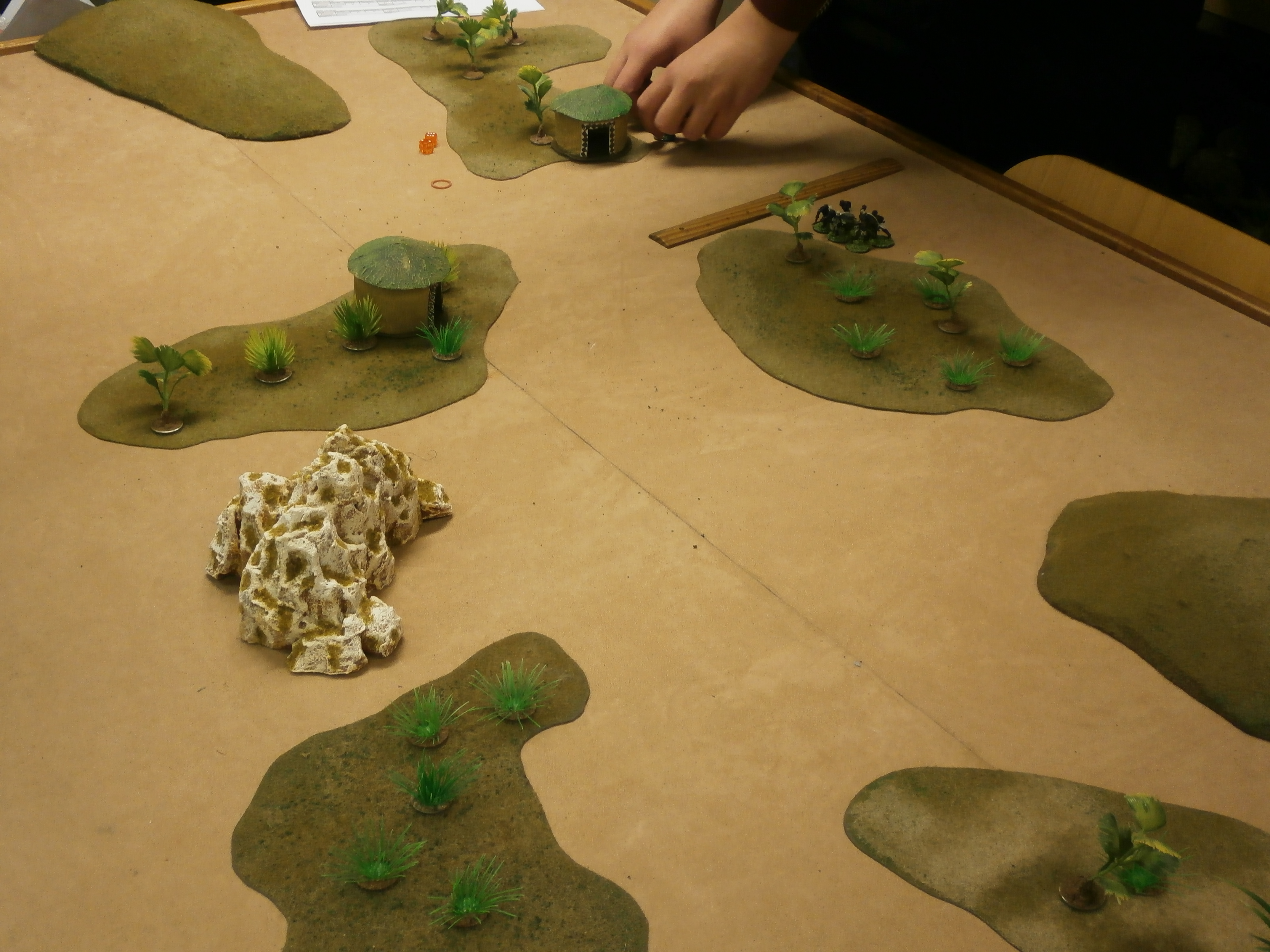 Muskets and Assegai battle