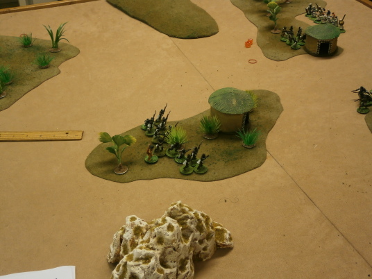 Muskets and Assegai battle